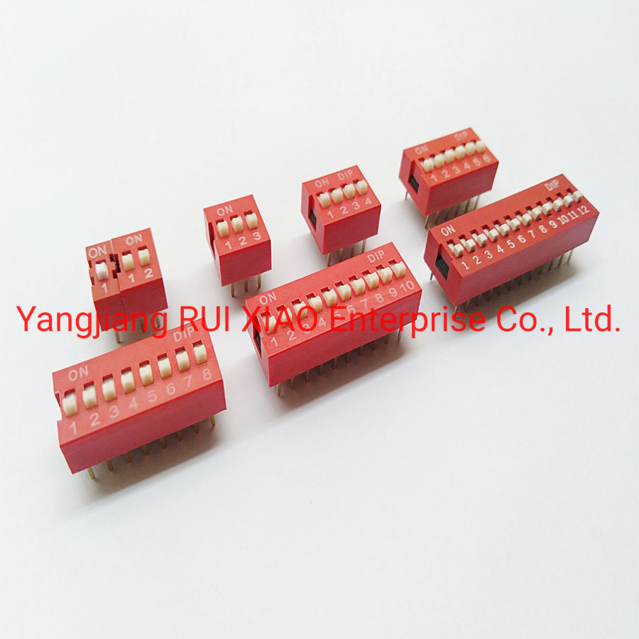 2.54mm Red /Blue Code Switch 